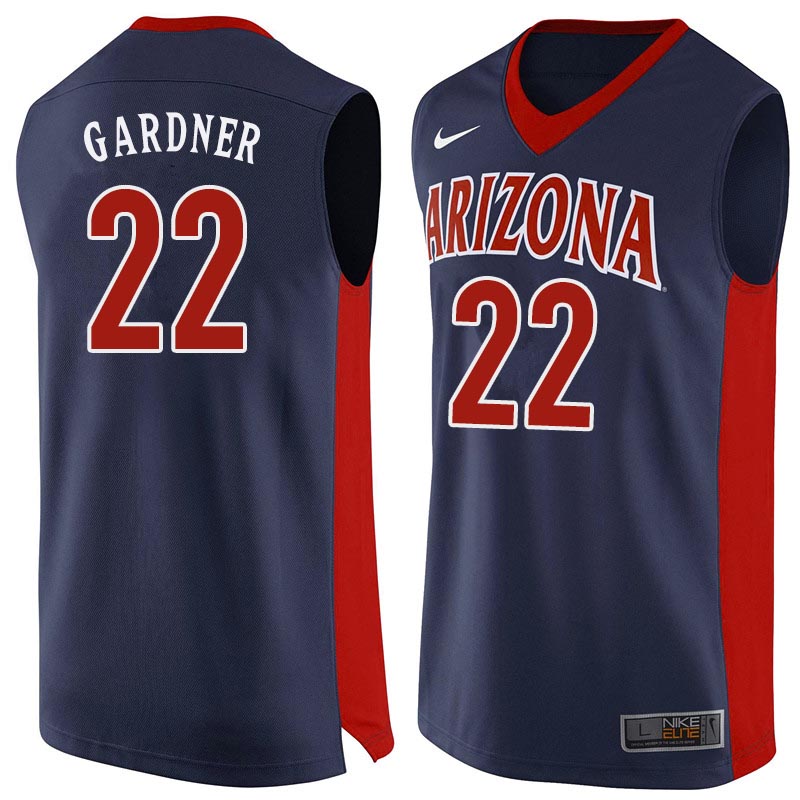 Men Arizona Wildcats #22 Jason Gardner College Basketball Jerseys Sale-Navy